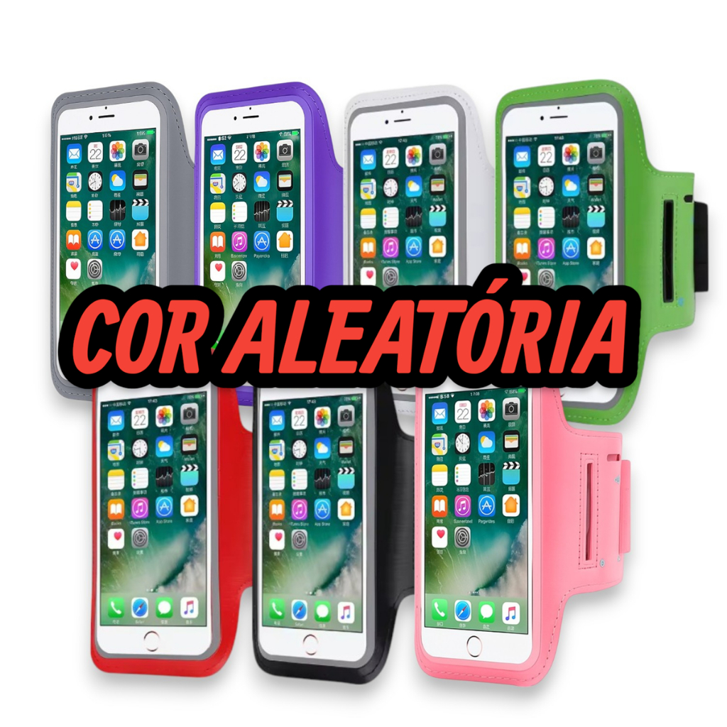 Suporte de Braço para Celular para Corrida e Academia