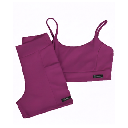 Conjunto Fitness Feminino de Poliamida