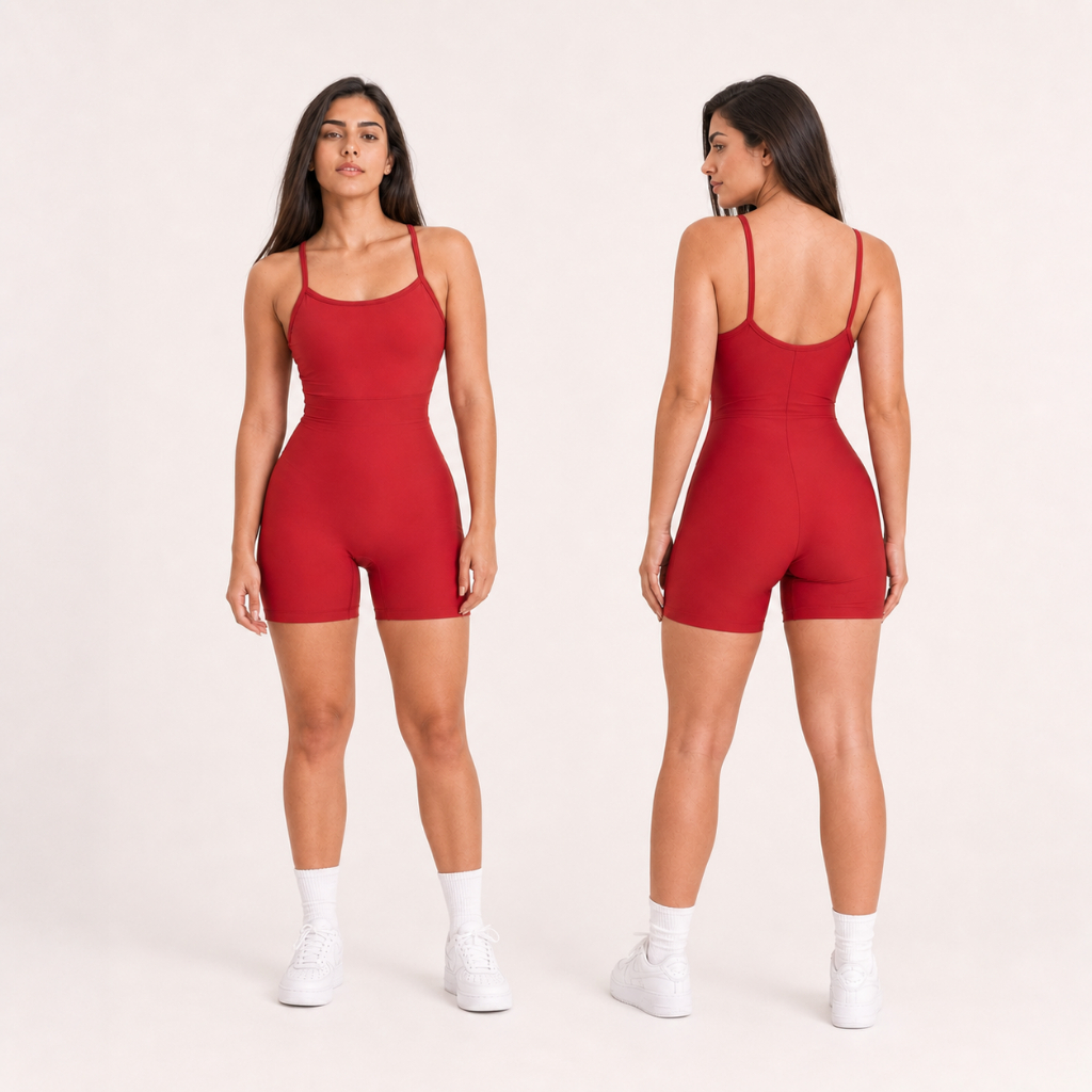 Macaquinho Fitness Feminino em Suplex Premium
