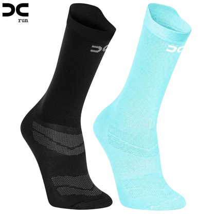 Kit 2 pares de Meia Esportiva de Poliamida para Corrida e Treino