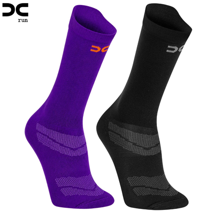 Kit 2 pares de Meia Esportiva de Poliamida para Corrida e Treino