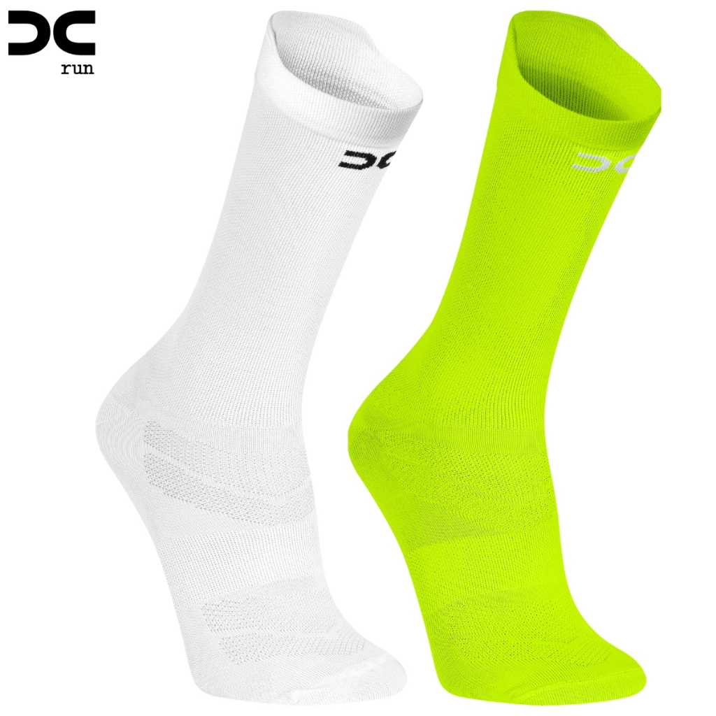 Kit 2 pares de Meia Esportiva de Poliamida para Corrida e Treino