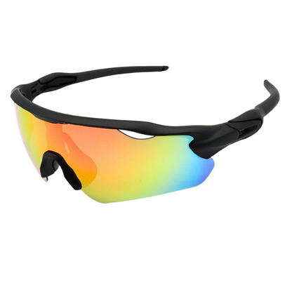 Oculos de Sol Vermelho Baixa Polarizado Pace Esportivo Em Alta Premium Ciclismo Bike Corrida uv400