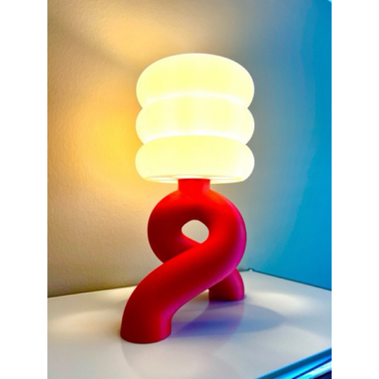 Luminária de Mesa Design Moderno Escandinavo Decorativa LED Quarto Sala Escritório