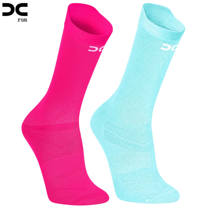 Kit 2 pares de Meia Esportiva de Poliamida para Corrida e Treino