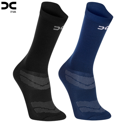 Kit 2 pares de Meia Esportiva de Poliamida para Corrida e Treino