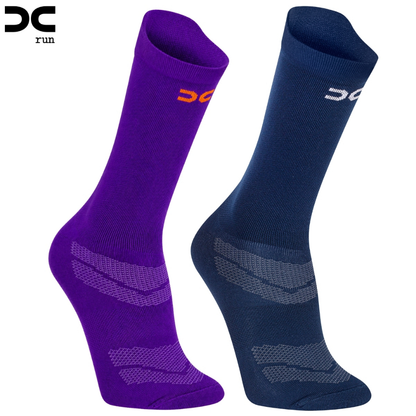 Kit 2 pares de Meia Esportiva de Poliamida para Corrida e Treino