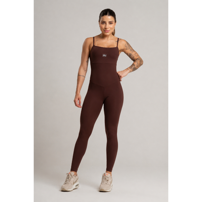 Macacão Fitness Feminino em Poliamida com Proteção UV50