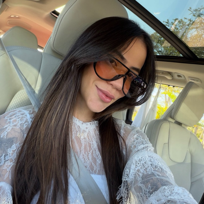 Óculos de Sol Feminino Luxo UV400 Estilo Máscara Lente Azul Grande Fashion Moda Blogueira