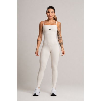 Macacão Fitness Feminino em Poliamida com Proteção UV50