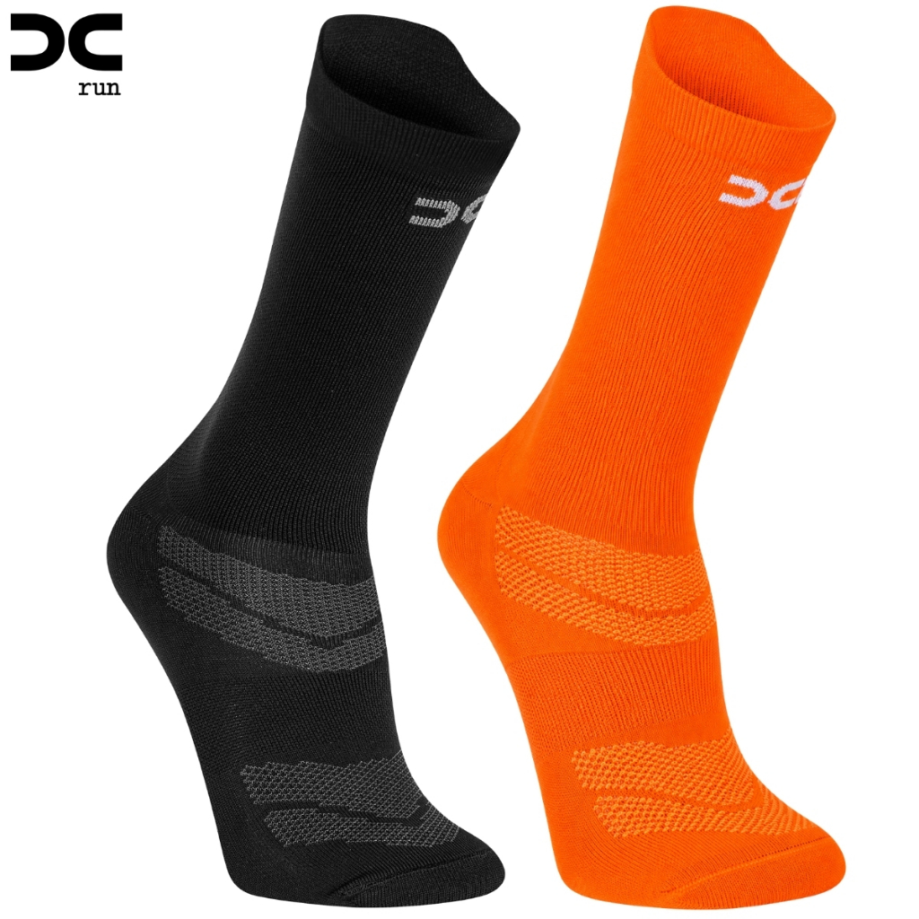 Kit 2 pares de Meia Esportiva de Poliamida para Corrida e Treino