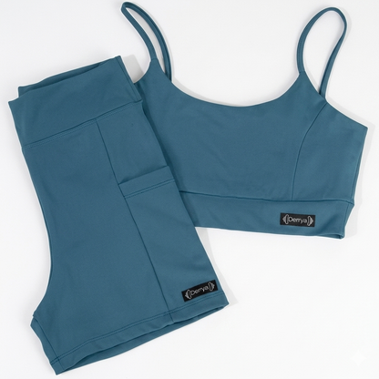 Conjunto Fitness Feminino de Poliamida