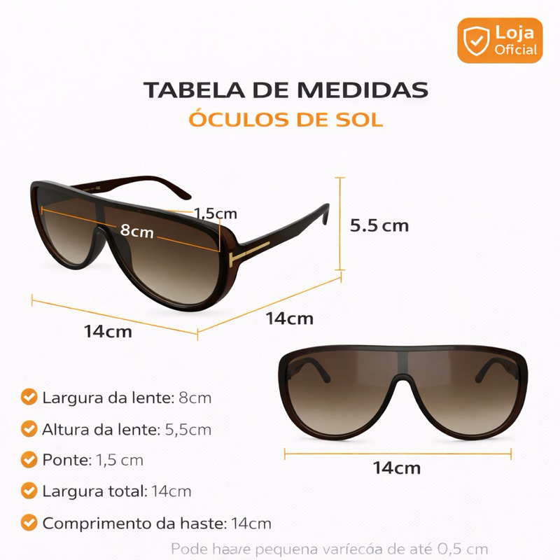Óculos de Sol Feminino Luxo UV400 Estilo Máscara Lente Azul Grande Fashion Moda Blogueira