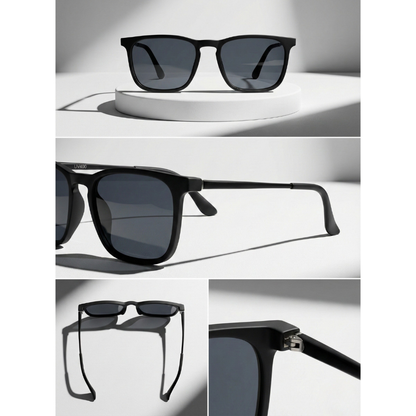 Óculos de Sol Madrid Quadrado Premium Clássico Vintage Retrô Oldstyle uv400 Feminino Masculino