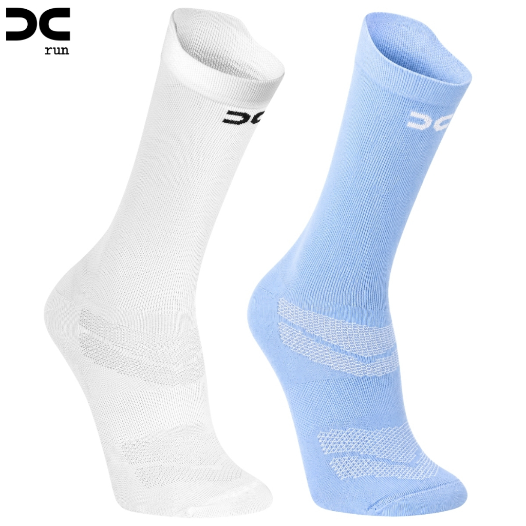 Kit 2 pares de Meia Esportiva de Poliamida para Corrida e Treino