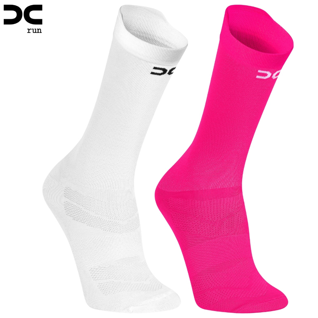 Kit 2 pares de Meia Esportiva de Poliamida para Corrida e Treino