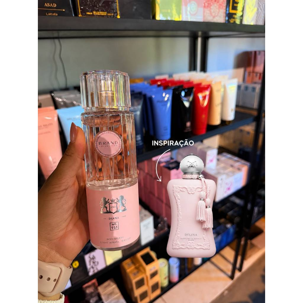 Body Splash Brand Collection 250ml Feminino e Masculino