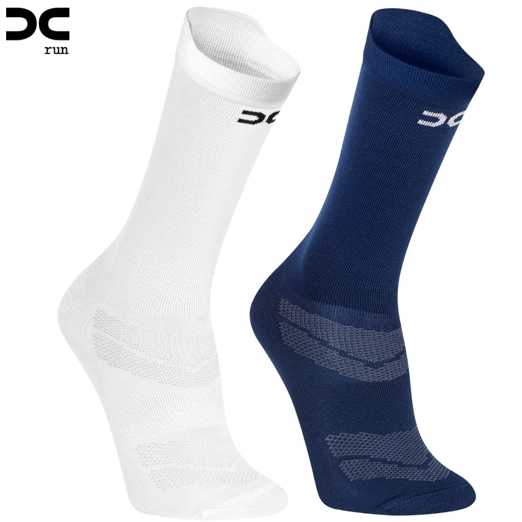 Kit 2 pares de Meia Esportiva de Poliamida para Corrida e Treino