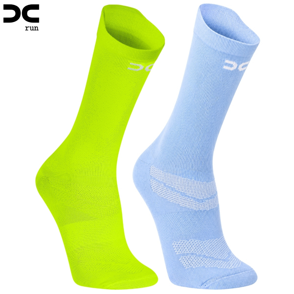 Kit 2 pares de Meia Esportiva de Poliamida para Corrida e Treino