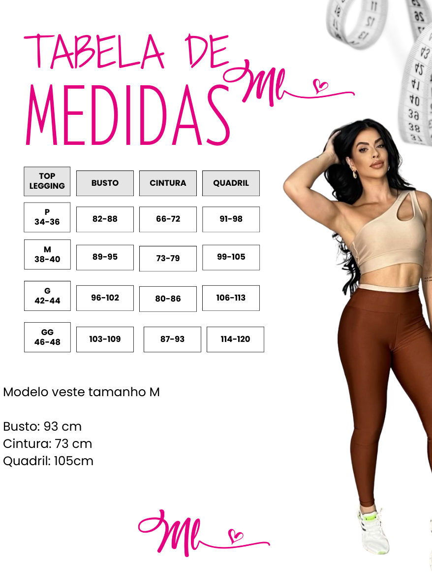 Conjunto Feminino Cropped Nula Manga Legging Cos Alto Roupa Academia Zero Transparência