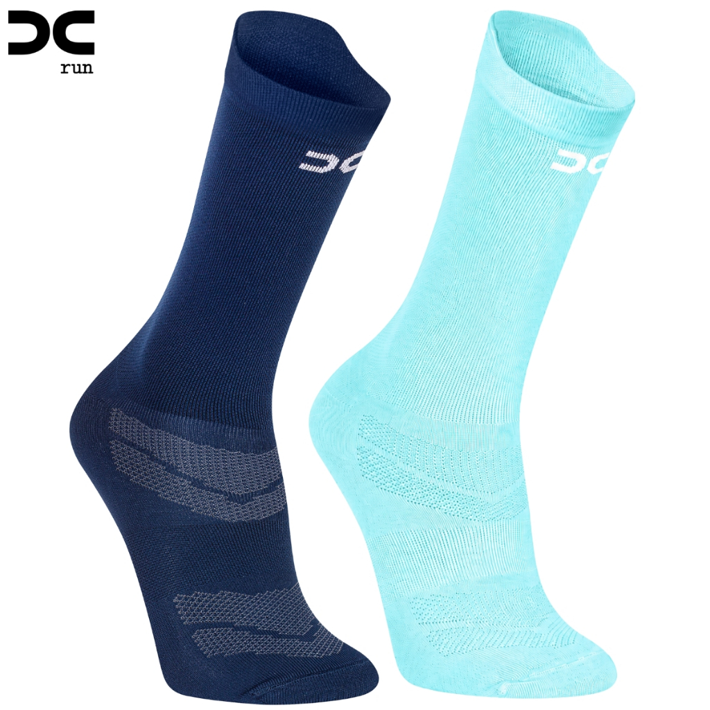 Kit 2 pares de Meia Esportiva de Poliamida para Corrida e Treino