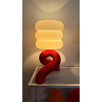 Luminária de Mesa Design Moderno Escandinavo Decorativa LED Quarto Sala Escritório
