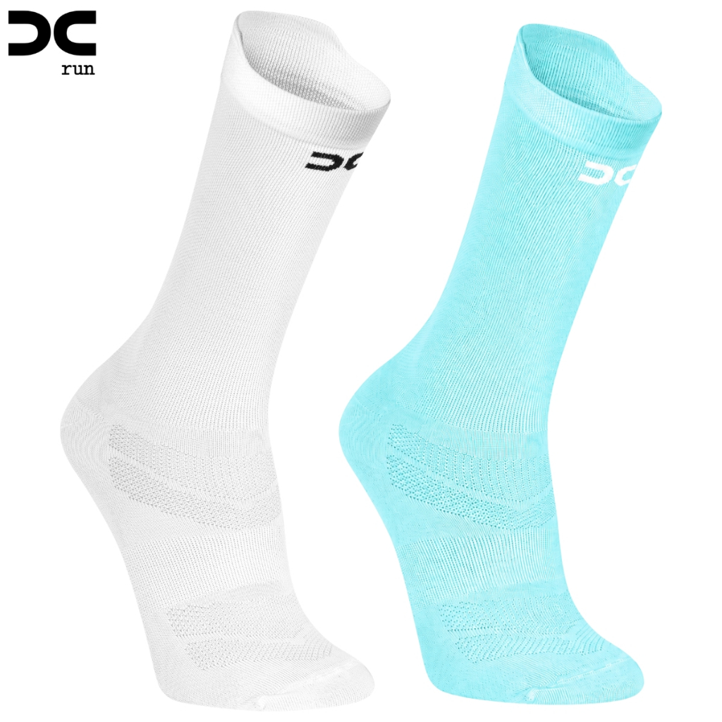 Kit 2 pares de Meia Esportiva de Poliamida para Corrida e Treino