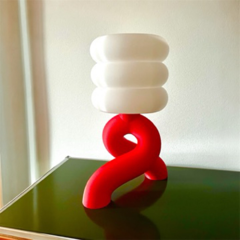 Luminária de Mesa Design Moderno Escandinavo Decorativa LED Quarto Sala Escritório
