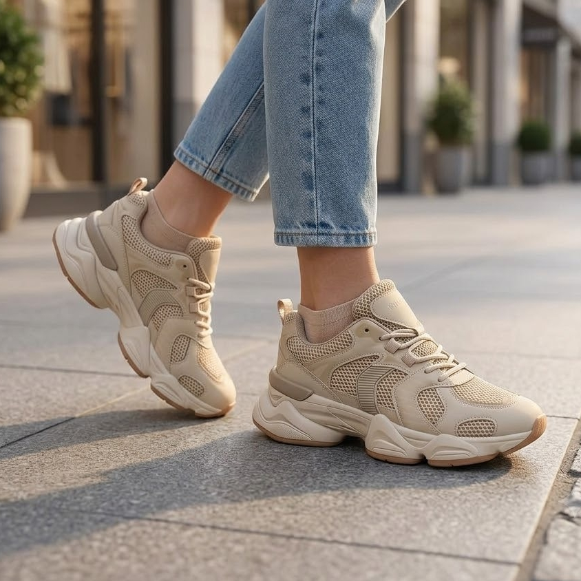 Tênis Feminino Ramarim Chunky Sneaker Estiloso Casual Esportivo Super Confortável Macio Original