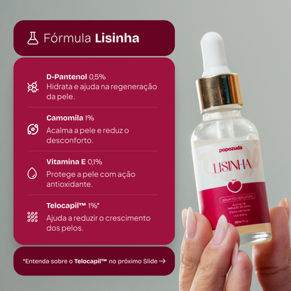 Popozuda Clarinha + Lisinha | Séruns Corporais para Rotina Pós-Depilação e Uniformização da Pele