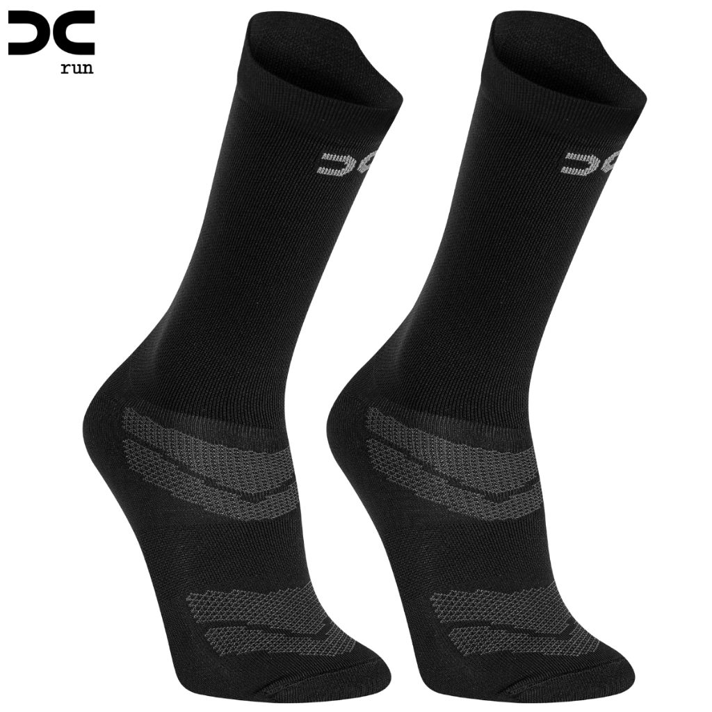 Kit 2 pares de Meia Esportiva de Poliamida para Corrida e Treino