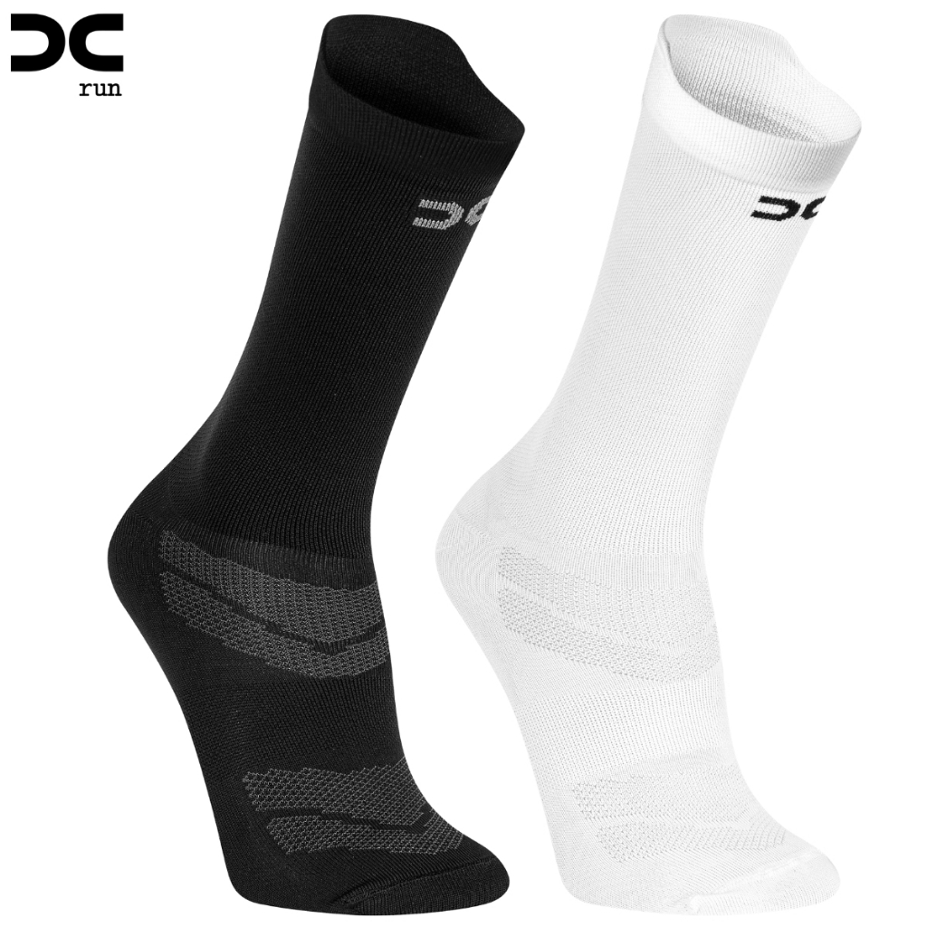 Kit 2 pares de Meia Esportiva de Poliamida para Corrida e Treino