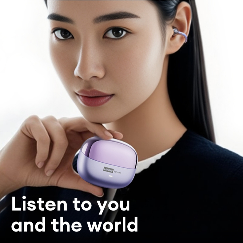Lenovo LE302 Fones De Ouvido Bluetooth IPX5 À Prova D'água HIFI Qualidade De Som Confortável Durante O Exercício