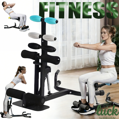 Máquina de Agachamento Profundo Ajustável | Exercícios de Núcleo e Pernas e glúteos