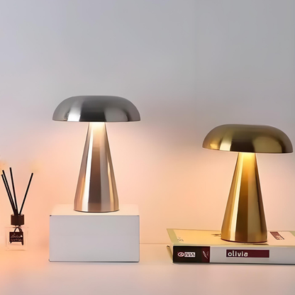 Luminária De Led Com Sensor De Toque Forma De Cogumelo
